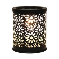 Aroma Black Daisy Electric Wax Melt Warmer